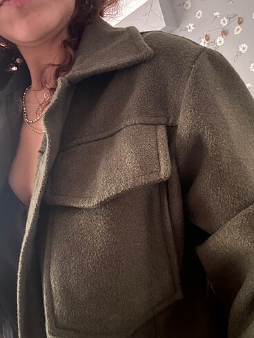 Trendyolmilla haki ceket - Görsel 5