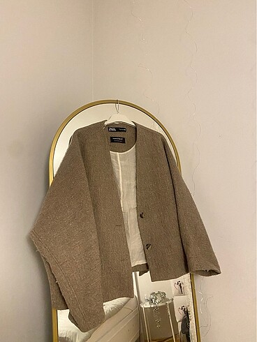 Zara Zara manteco yün ceket