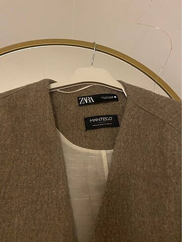 s Beden camel Renk Zara manteco yün ceket
