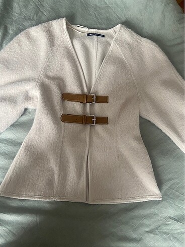 l Beden Zara soft kayışlı ceket