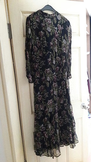 zara sifon elbise