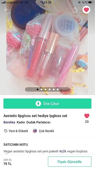 Liploss set tüp set lipgloss tüpü