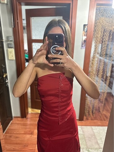s Beden kırmızı Renk Kırmızı Alt Üst Abiye Takım