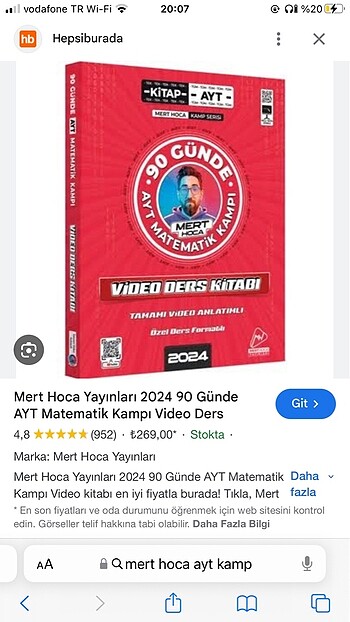 Mert hoca ile 90 günde Ayt Matematik