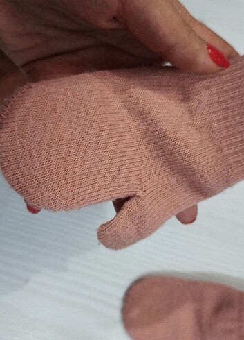 2'li H&M triko çocuk eldiven - Görsel 2