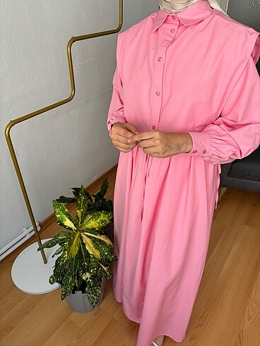 Zara Pembe elbise
