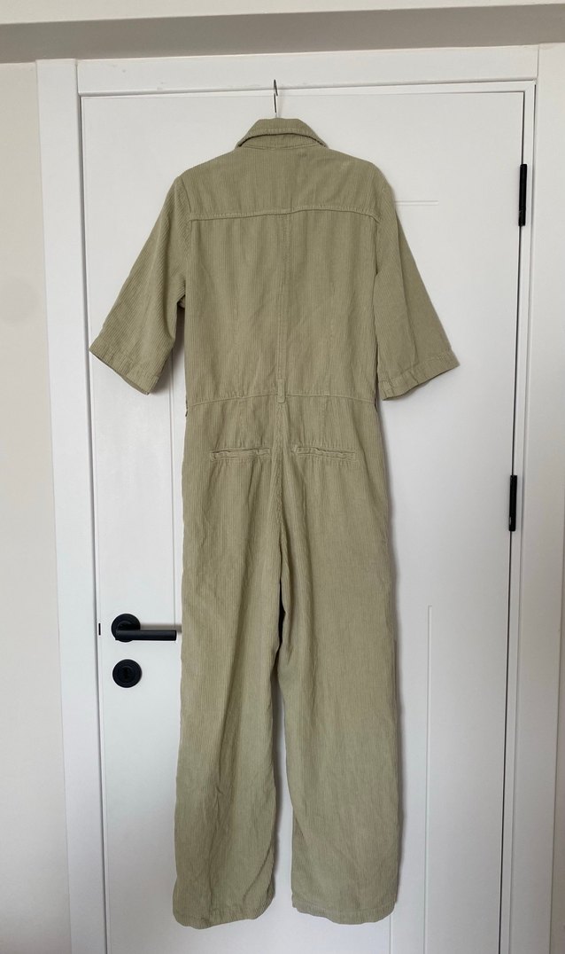 Hiç giyilmedi pastel yeşil Kadın Tulum - Görsel 5