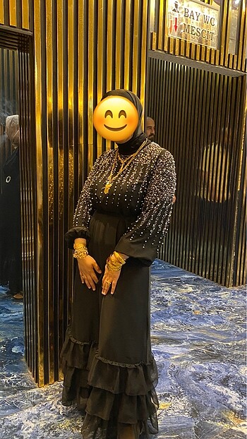 Diğer Tesettür abiye elbise
