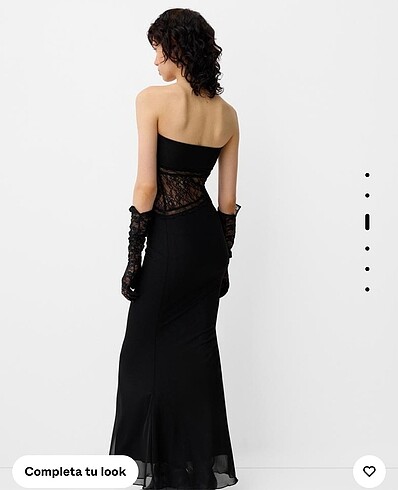 xs Beden siyah Renk Bershka elbise