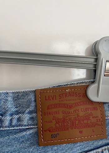 s Beden mavi Renk Levis Mavi Kadın Mini Denim Şort