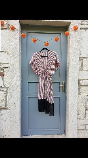 püsküllü kimono