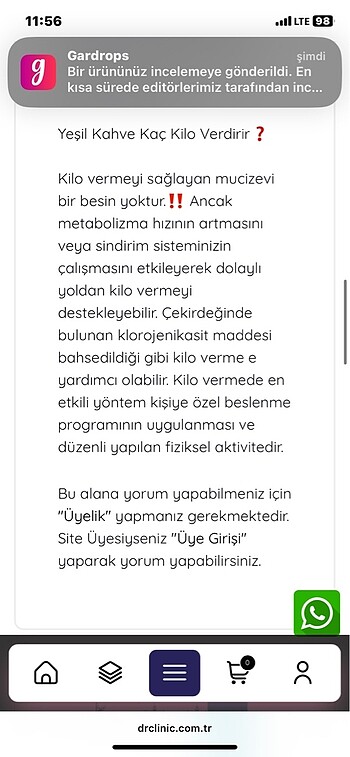 universal Beden yeşil Renk Dr clinic yağ yakan kahve
