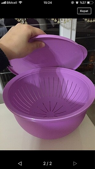 Diğer Tupperware süzgecli takım
