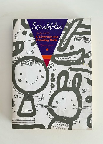 Scribbles Çiziktirme ve Boyama Kitabı.
