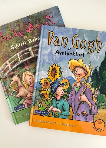 Anholt Sanatçılar Serisi 2 adet kitap.