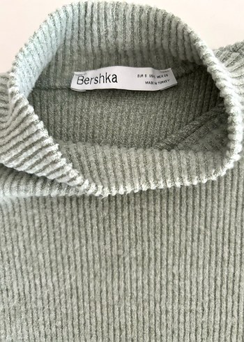Bershka Crop Kazak. - Görsel 3