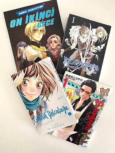 4 adet manga.