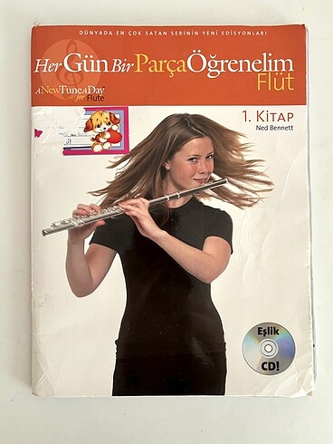 Her Gün Bir Parça Öğrenelim Flüt 1.Kitap