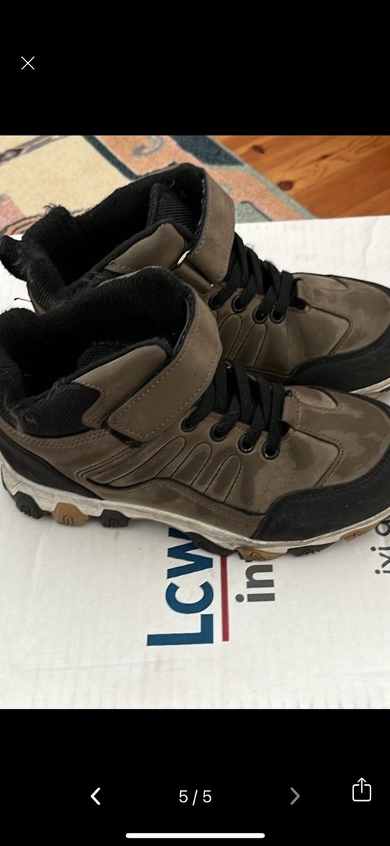 Kahverengi Erkek Çocuk Spor Botu - Görsel 3