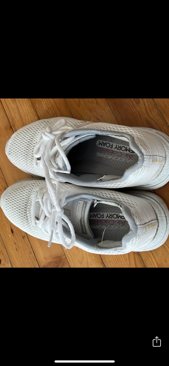 Gri Kadın Spor Ayakkabı - Yüksek Topuklu, Bağcıklı - Görsel 3