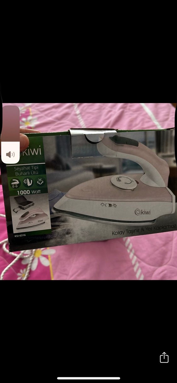 Pastel Mavi Okiwi Ütü - Görsel 3