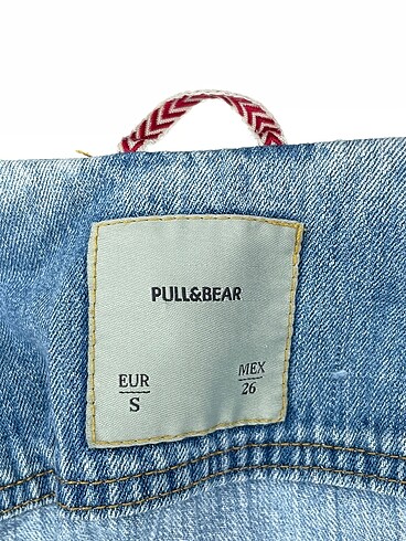 s Beden çeşitli Renk Pull and Bear Kot Ceket %70 İndirimli.