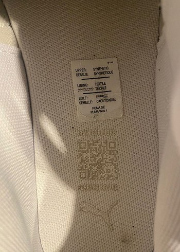 Beyaz Kadın Spor Ayakkabı  orjinal - Görsel 5