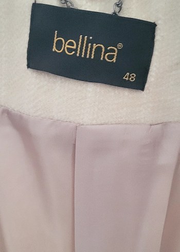 Kürk Detaylı Bej Uzun Kadın Kaban - Görsel 7