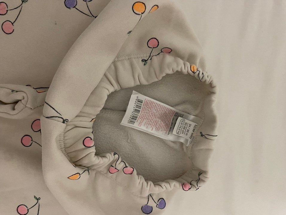 Çiçek Desenli 2-3 yaş kız çocuk eşofman - Görsel 2