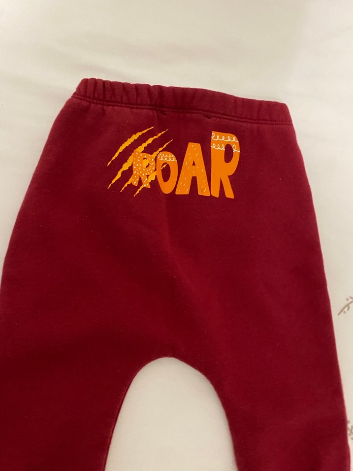 Kırmızı Erkek pantolon - Görsel 3