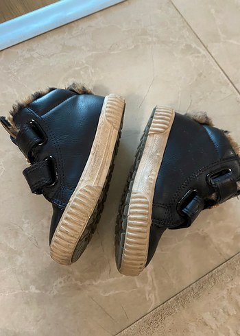 NeXT Kürklü tavşan figürlü  siyah unisex bot - Görsel 3