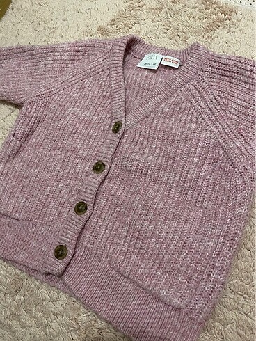 Zara 9-12 hırka oversize