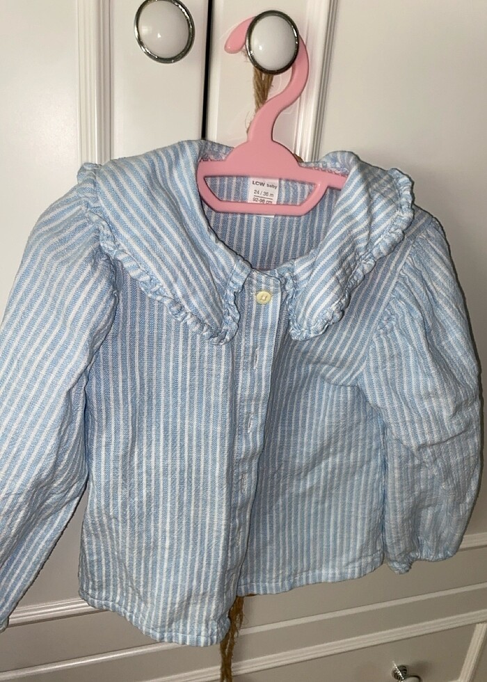 LCW 2-3 yaş kız bebek gömlek - Görsel 4