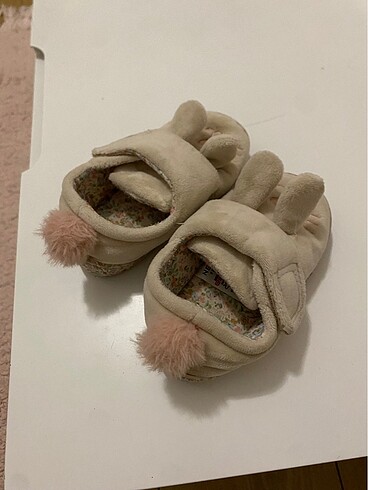 22 Beden Next baby 2 yaş kız bebek ev ayakkabısı