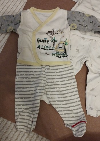 Diğer Bebek Erkek Uzun Kollu Pamuklu Kıyafet Seti