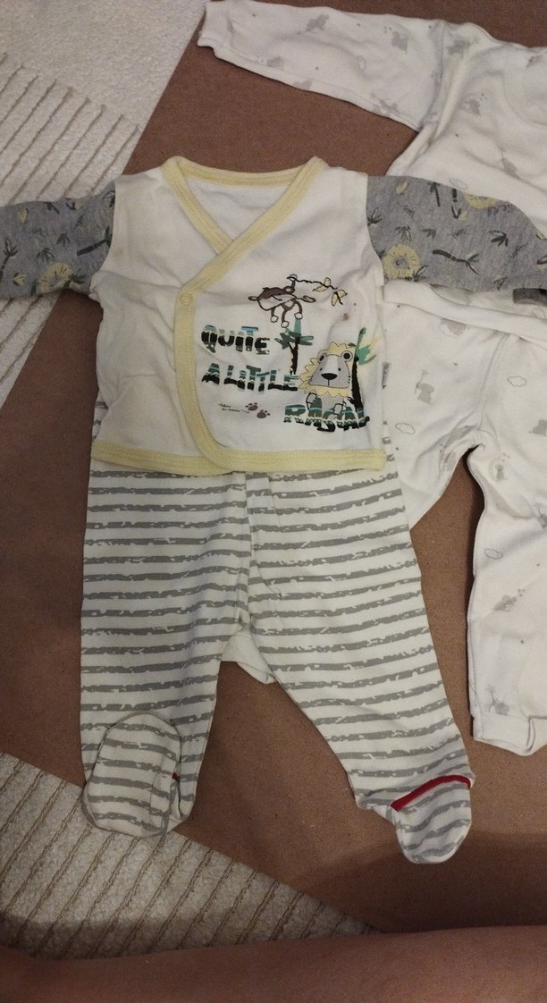 Bebek Erkek Uzun Kollu Pamuklu Kıyafet Seti - Görsel 2