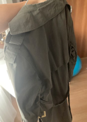 Mango Düğmeli Kadın Trençkot, Uzun Kollu, Regular Fit
