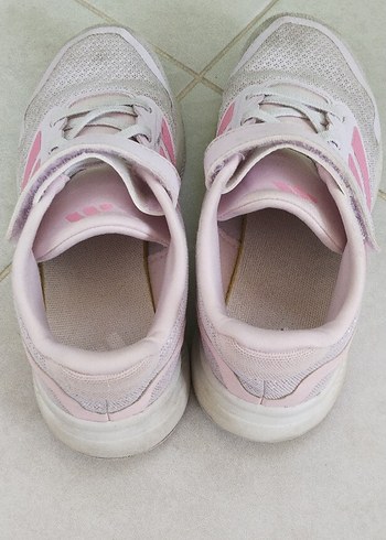 Kız Çocuk Pembe Cırtlı Spor Ayakkabı - Görsel 2