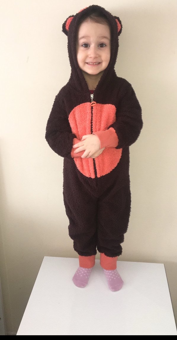 Ayıcık kışlık tulum 2-4 yaş - Görsel 3