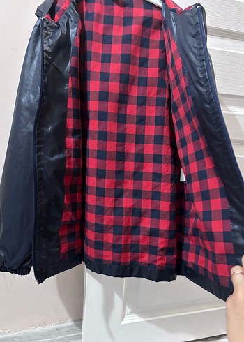 Erkek Çocuk Lacivert Fermuarlı Yağmurluk - Görsel 3