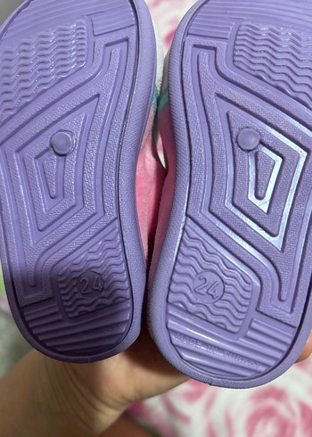 Kız Çocuk Pembe Bağcıksız Sıcak Terlik - Görsel 3