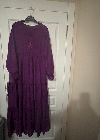 42.44 beden tesettür Elbise - Görsel 3