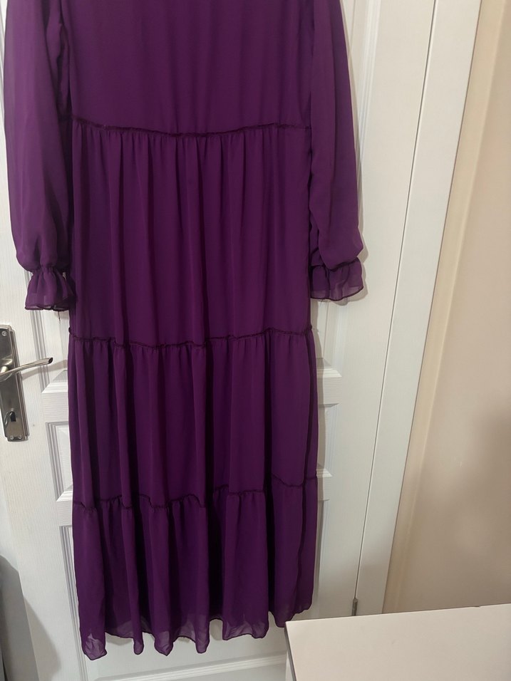 42.44 beden tesettür Elbise - Görsel 4