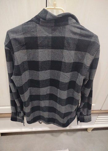 l/xl Beden Gri Uzun Kollu Düğmeli oduncu Gömlek