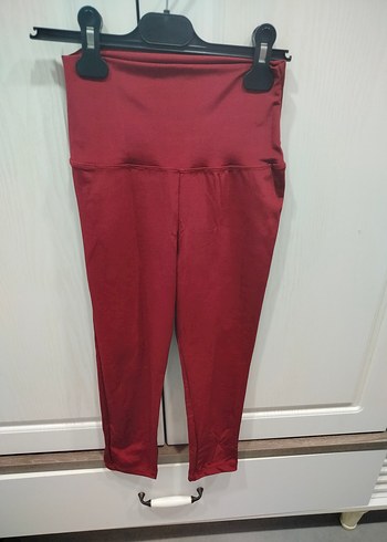 Bordo Capri Spor Tayt