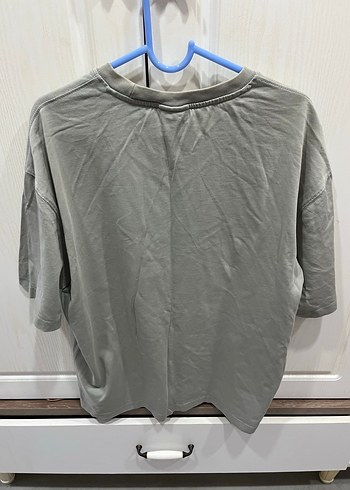 Gri Kısa Kollu Tişört Erkek - Görsel 7