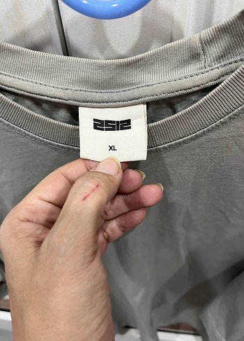 Gri Kısa Kollu Tişört Erkek - Görsel 6