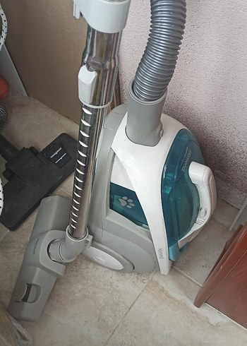 Turkuaz Renkli Pastel Elektrikli Süpürge - Görsel 5