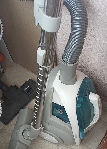 Turkuaz Renkli Pastel Elektrikli Süpürge - Görsel 3