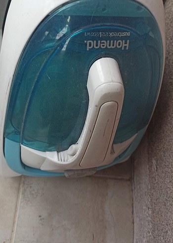 Turkuaz Renkli Pastel Elektrikli Süpürge - Görsel 2